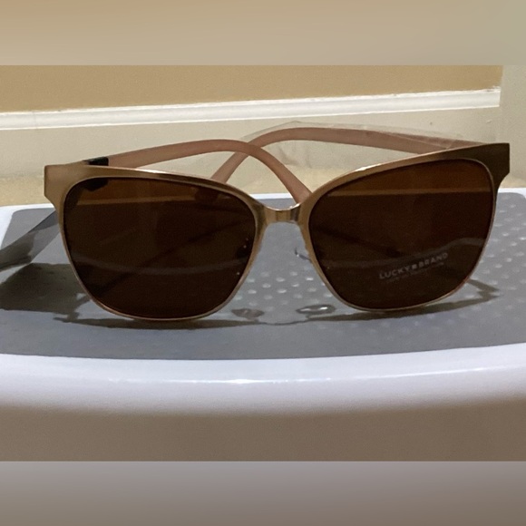 🆕🔥LUCKY BRAND DOHENY CAT EYE DOHENY STYLE CHIC&STYLISH ROSE GOLD NWT&NIP!! - Picture 4 of 9